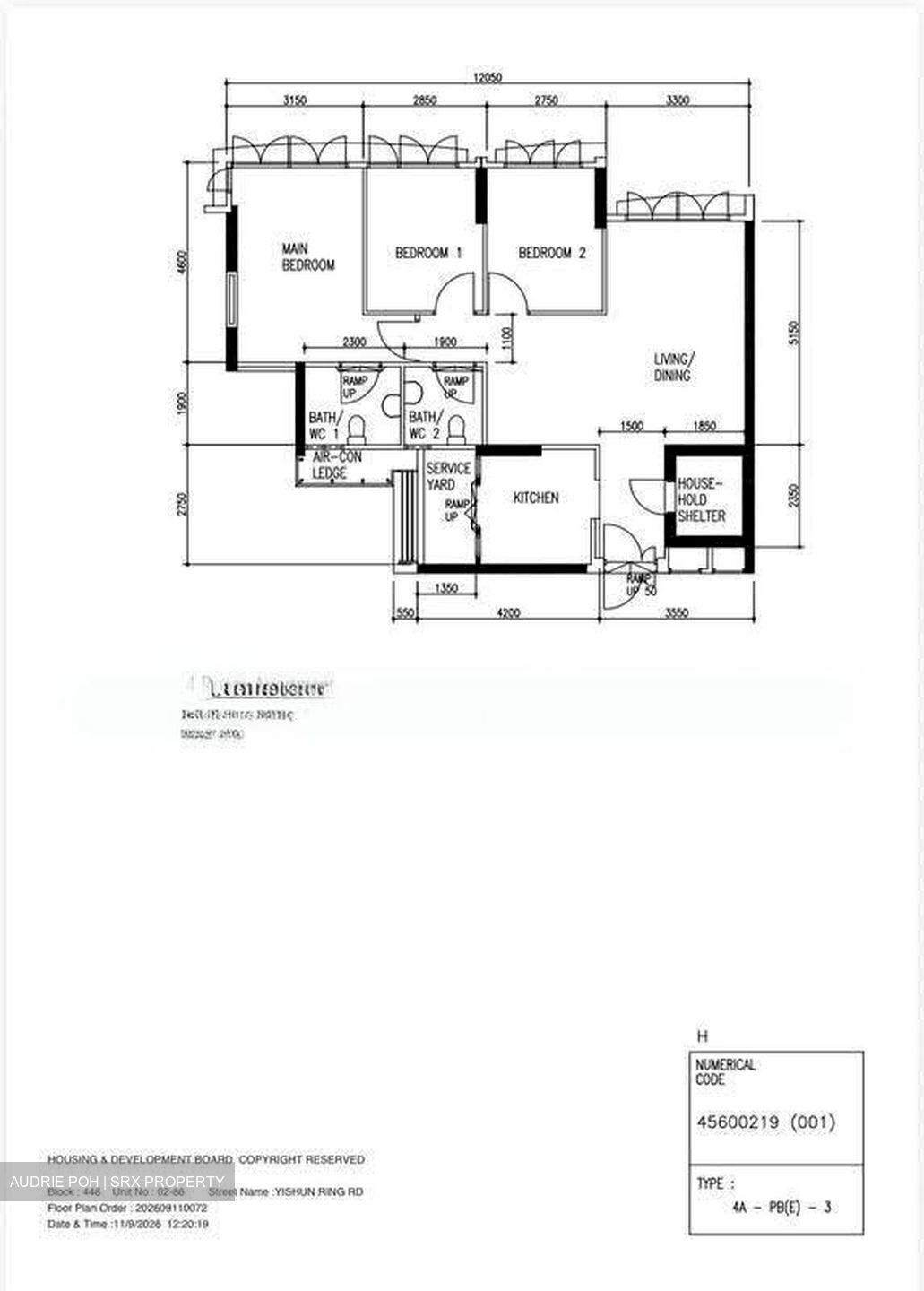 Blk 448 Jade Spring @ Yishun (Yishun), HDB 4 Rooms #615945391